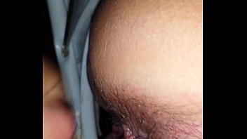 Shannon On Potty Chair Pissing On My Dick