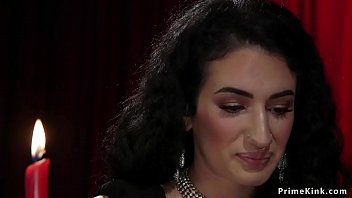 Huge Tits Femdom Waxing And Pegging Man