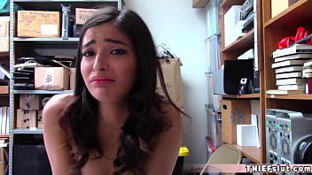 Pretty Brunette Emilly Willis Tried To Steal A Sex Toy