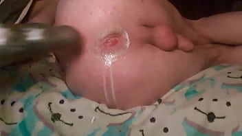 Horny Swedish Teen Wrecks Hole With Buttplug // Gaping Creaming Assplay Prolapsed Hole