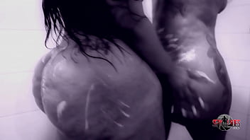 Big Ebony Booty Kakey And Nicky Minaj Bumping Butts Together