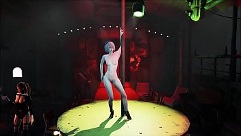 2b Nier Automata Pole Dance