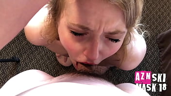 Adorable Teen Ellie Gives Asian Boy Head