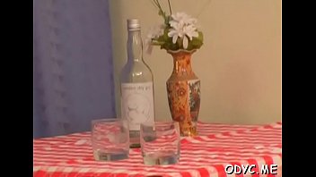 Startling Brunette Helen Enjoying Oral