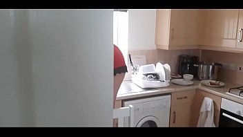 The Stepfa Secretly Films His D When He Was Cleaning The House And Then Her To Suck His Big Cock.