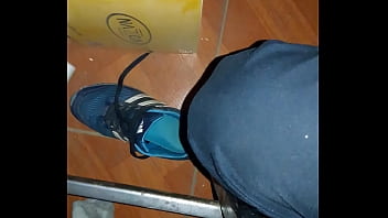 While The Young Man Showers Again