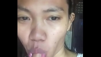 Hot Indonesian Teen Sucks Finger