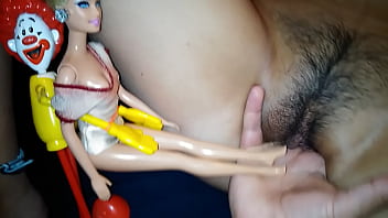 Toy Doll Pussy Insertions: Ronald Mcdonald Fucks Barbie . Part.2