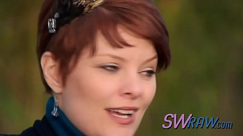 Steamy Swinger Threesome With A Horny Redhead Babe And A Sexy Wife.