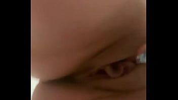 Sexy Petite Finger Fucking In Shower