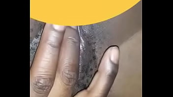 African Girl Feeling Herself