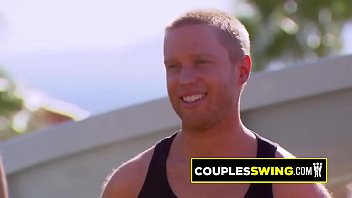 Naked Swinger Babes Are Having Oral Sex Outdoors.