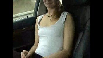 Horny Slut Creams In Car