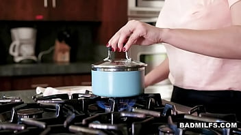 My Stepmom Ryan Keely Licking My Prick From Balls To Tip