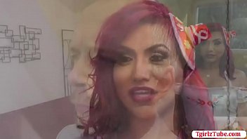 Ts Demi Let Dude Bangs Her In Doggystyle