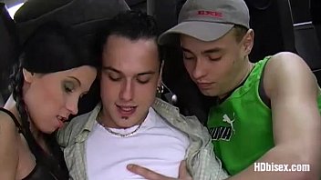 Bisex Party In The Back Seat
