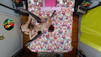 Overhead View (part #1) Aria Khaide And Chloe Cage - (shot With Dji Osmo Action)