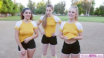 Three Besties Fucked By Coach Big Cock