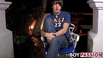 Interviewed Young Twink Jordan Long Masturbates And Cums