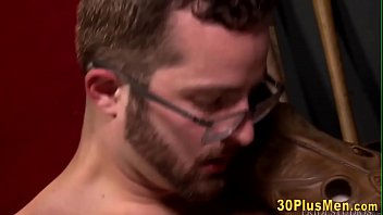 Tattooed Bald Cowboy Gets Ass Plowed