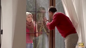 Old4k. Chick Was Lost In The City But Old Man Saves Her And Fucks