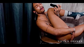 Batendo Uma Com Consolo No Rabo