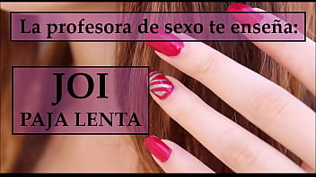 Sigue Las Intrucciones De La Profesora Para Masturbarte. Joi.