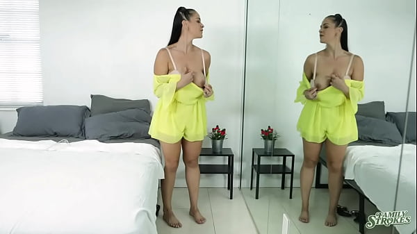 My Latina Stepmom Catches Me Peeping On Her