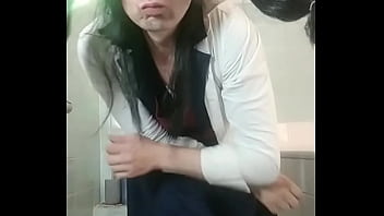 Crossdressing In Toilet