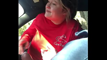 Dirty Hooker Sucks Cock In Car Bj