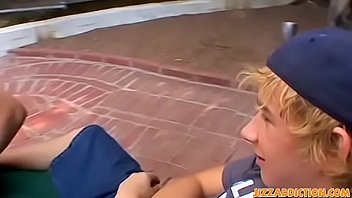 Inked Casey Wood Ravaged Before Cum Spraying Young Gay Stud