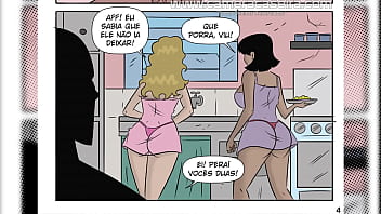 Irmãs Gostosas Seduzem O Papai Para Conseguir Ir Ao Baile Na Favela - Hq Porn_ Putarias Na Favela - C_mera Caseira