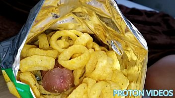 Watching Movie With Mary Redqueen And Eating _special Snack_ Ends Into A Hot Fucking - P1