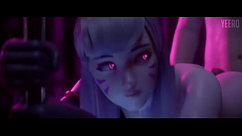D.va Streaptease Hentai