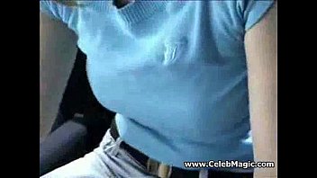 German Amateur Couple In Car