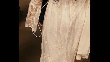 Candid Teen With Transparent Dress Vpl Vtl