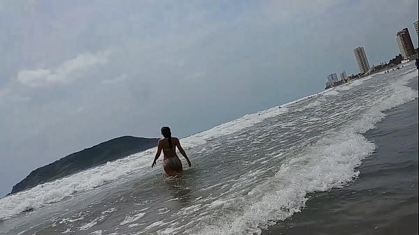 Culona En La Playa De Mazatlan