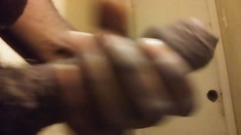 Big Black Cock Foreskin Teaser ( In Texas)