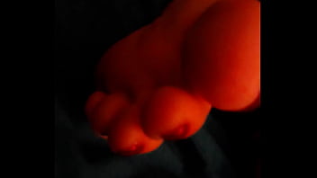 Pretty White S. Toes And Feet