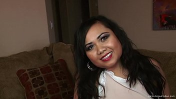 Chubby Asian Amateur Gets Double Stuffed By Two Men