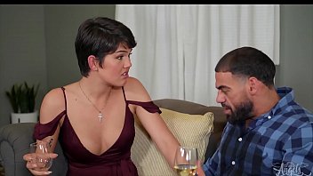 Tiny Shemale (daisy Taylor) Rides A Muscular Mans Hard Cock - Transangels