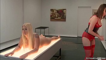 Huge Tits Blonde Anal Foot Fucked