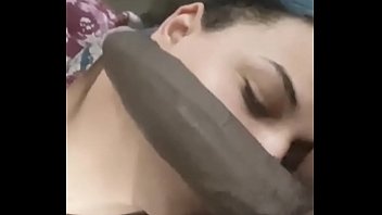 Fat White Slut C. On 12 In Black Big Dick