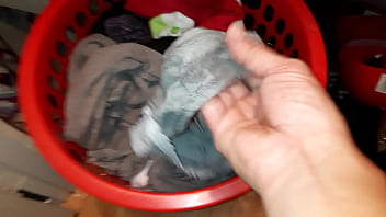 Smelling Sister In Law' Panties - pussy, tits, latina, panties, wet, soloboy - Video 2519140