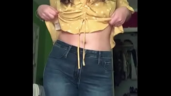Amiga Mostrando Sus Tetas Y Culote