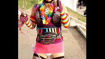 Tandooridick69 - upskirt, she-male, showing-knickers, cross-dresser-tranvestite - Video 2326926