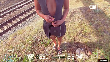 Outdoor Pussyjob Cum In My Pussy Panties And Then Wears It 4k