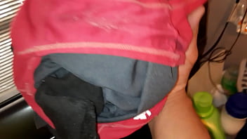 Smelling Sister In Law' Panties - pussy, tits, latina, wet, soloboy - Video 2322405