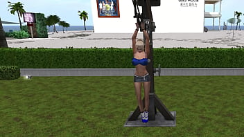 Justi Tied Up And Used At Surrender Cove