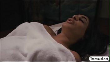 Ts Eva Does Massage Anal Sex With Dude